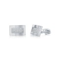 Stainless Steel, Rectangle Cuff Links