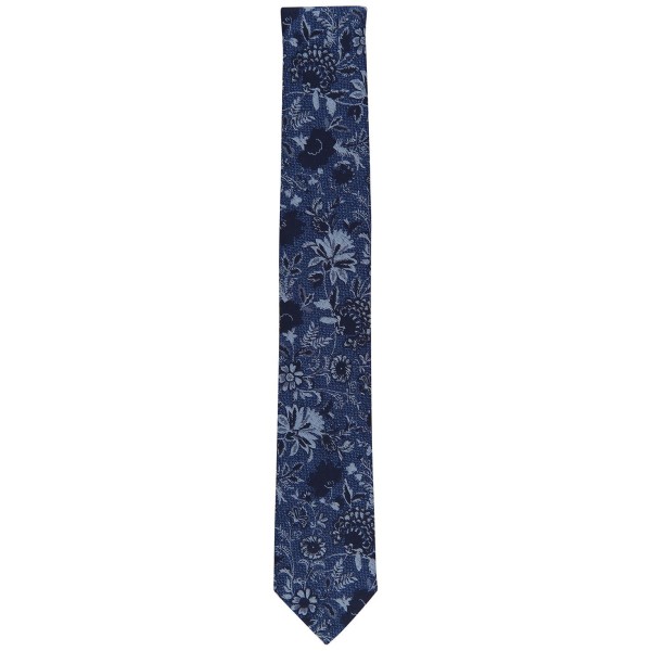 Men's Floral Skinny Tie