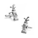 Plated Golf Bag Cufflinks