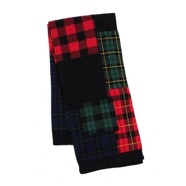 Men's Knit Patchwork...