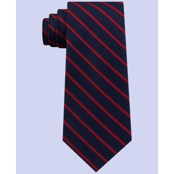 Men's Exotic Woven Striped Silk Tie