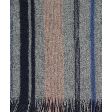 Men's Double Face Stripe Scarf Men's Double Face St...