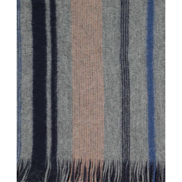 Men's Double Face Stripe Scarf