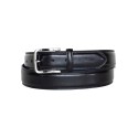 Men's Inlay Signature Double Stitch Leather Belt