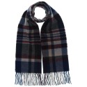 Men's Cashmere Striped Plaid Scarf