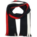 Men's Striped Fringe Scarf