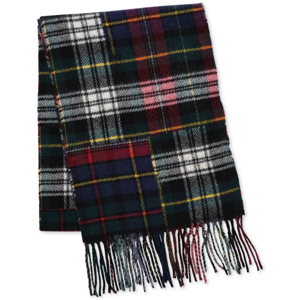 Men's Patchwork Tartan Muffler