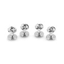 Men's Knot 4 Piece Stud Set