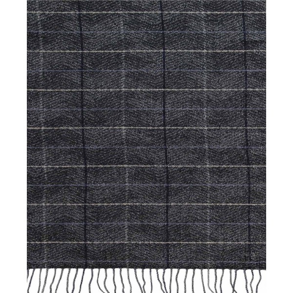 Men's Windowpane Scarf