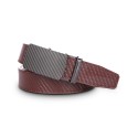 Men's Interlaced Leather Ratchet Belt