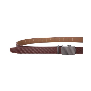 Men's Interlaced Leather Ratchet Belt Men's Interlaced Lea...