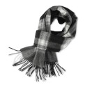 Men's Plaid Cashmere Scarf