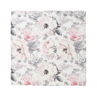 Men's Painted Floral Pocket Square Men's Painted Floral...