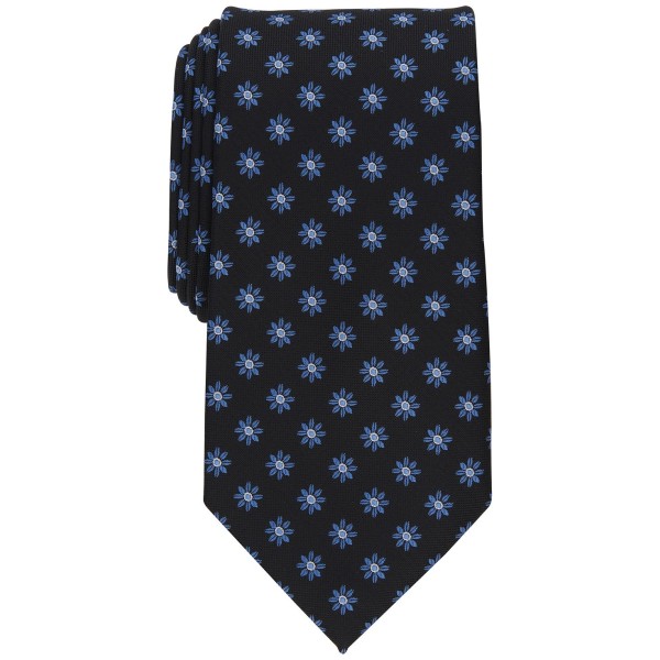 Elegant Floral Pattern Men's Necktie