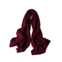 Unisex Ribbed Cashmere Scarf