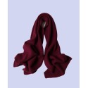 Unisex Ribbed Cashmere Scarf