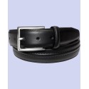 Men's Raised Center Stitch Belt