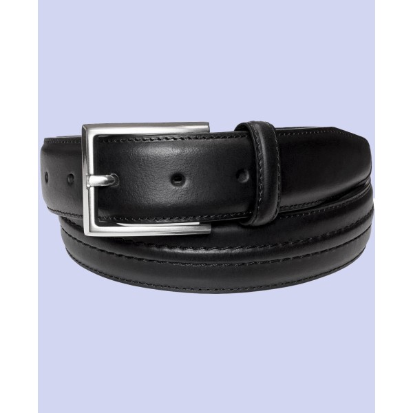 Men's Raised Center Stitch Belt