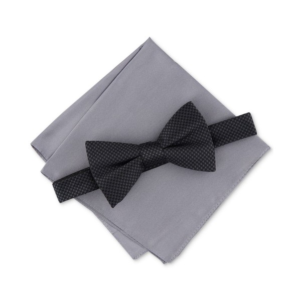 Men's 2-Pc. Bow Tie & Pocket Square Set