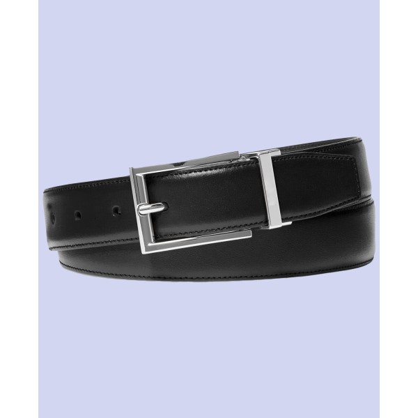 Men's Classic Reversible Leather Dress Belt