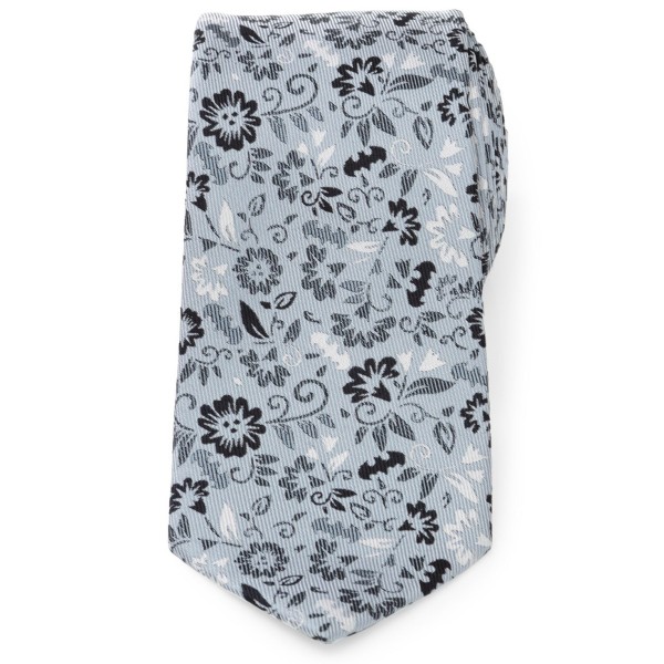 Men's Patterned Floral Tie