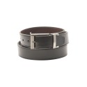 Big-Tall Leather Reversible Men's Belt