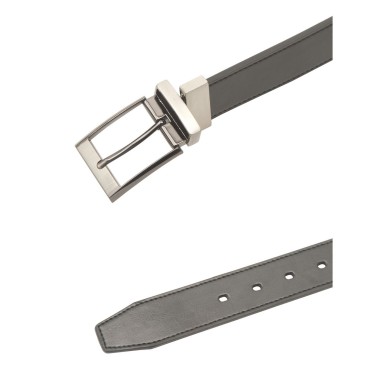 Big-Tall Leather Reversible Men's Belt Big-Tall Leather Rev...