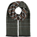 Modern Men's Geometric Pattern Scarf