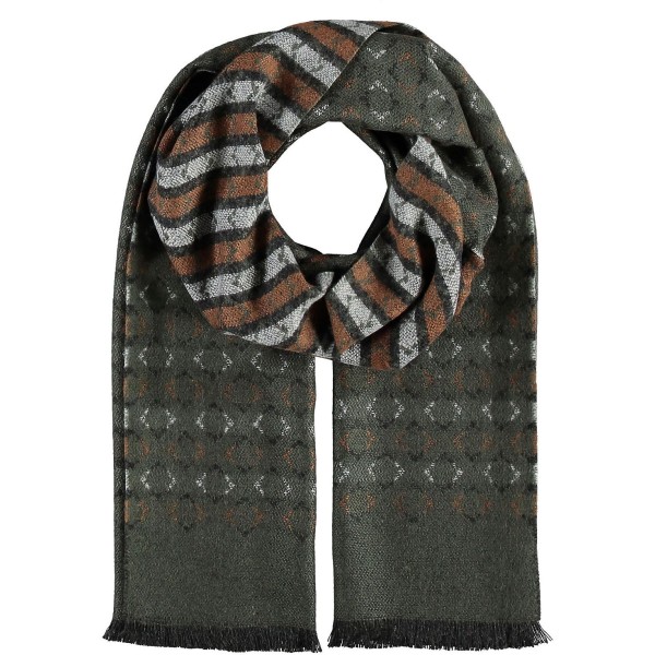 Modern Men's Geometric Pattern Scarf