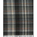 Cozy Men's Wool Blend Check Scarf