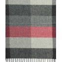 Men's Wool Blend Check Scarf