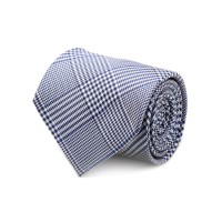 Plaid Silk Men's Tie...