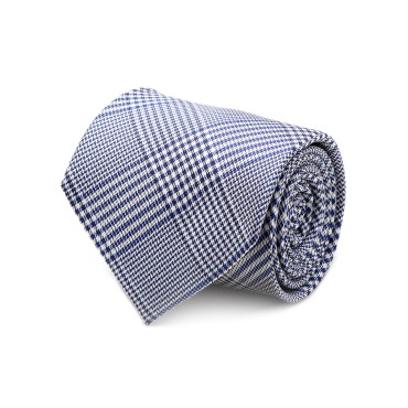 Plaid Silk Men's Tie...