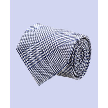 Plaid Silk Men's Tie...