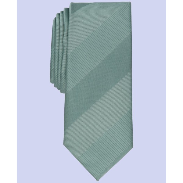 Men's Slim Textured Stripe Tie