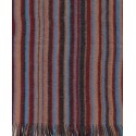 Men's Solid, Large Stripes Scarf